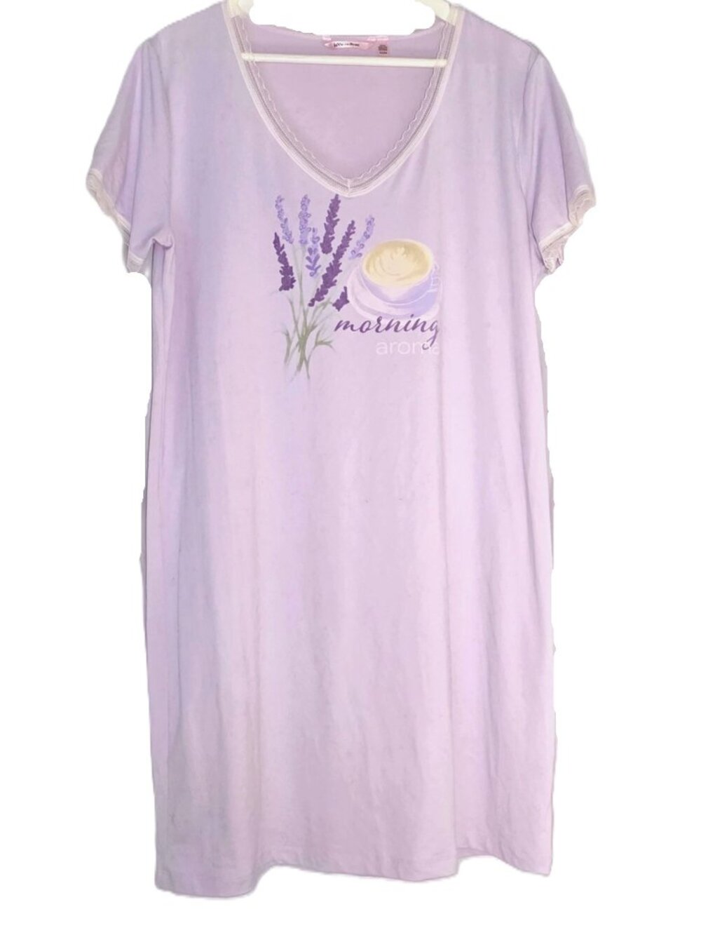 La Vie en Rose lavender nightgown